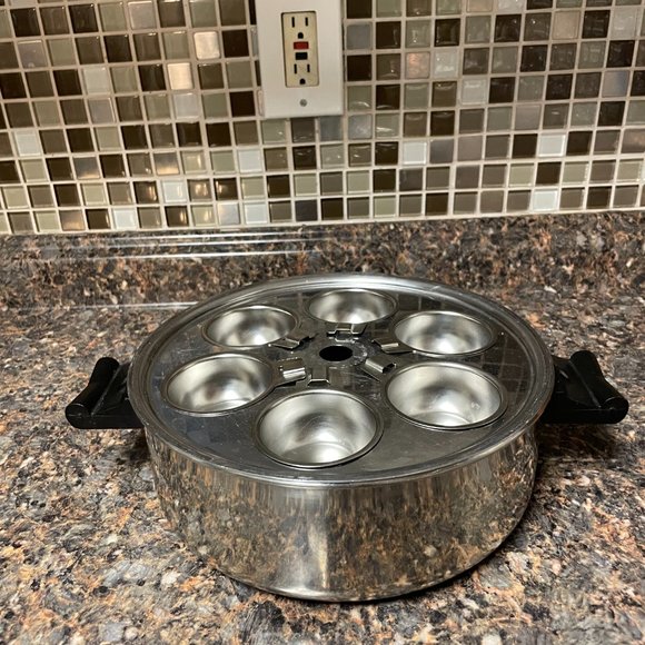 saladmaster Kitchen Vintage Saladmaster 38 Stockpot Dome Lid Egg